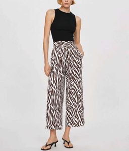 Zebra Print Pants