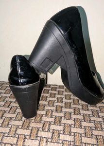 Classic Black Platform Heels