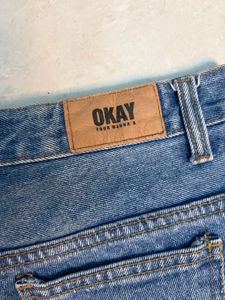 Distressed Denim Shorts