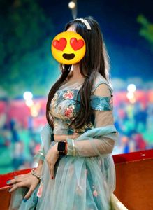 Stunning Floral Print Lehenga