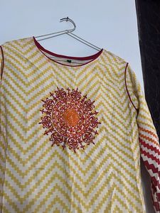 multicolour kurti