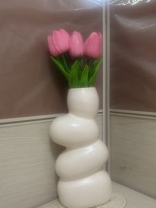 Unique Swirl Ceramic Vase