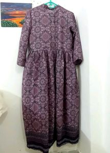 Ethnic Printed Maxi Dress