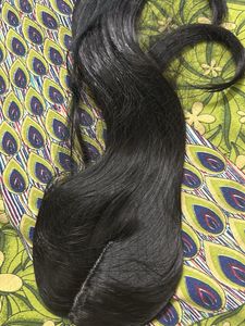 Amazing Middle Partition Dark Brown Hair Patch
