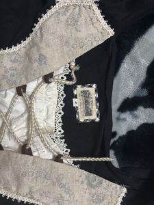 Bohemian Lace-up Corset Blouse