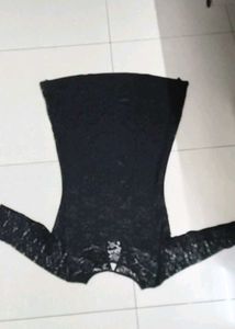 Elegant Black Lace frock