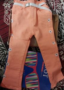Beautiful Baby Girls Jeans Top