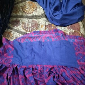 Blue Kurta with pant