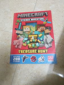 Minecraft Sticker Adventure: Treasure Hunt