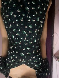 Floral Print Mini Dress