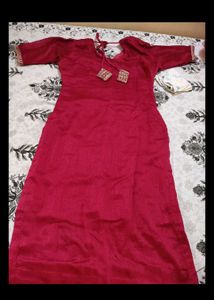 Elegant Embroidered Kurta