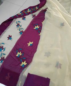 Zari Work Partywear Saree