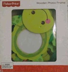 Fisher-Price Wooden Photo Frame - Frog
