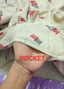 ♥️🤍🩶Pocket Cotton Kurti