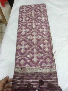 Elegant cotton silk Saree with Blouse