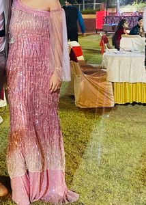 Designer Long Bodycon With Mermaid Look Gown