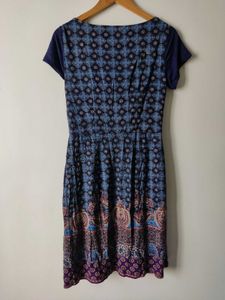 LABEL RITU KUMAR Bohemian Print Wrap Dress