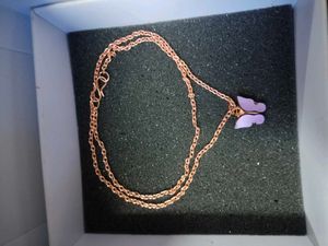 Delicate Butterfly Pendant Necklace