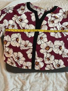 Floral Print Blouse