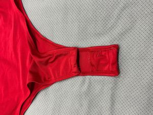 Red leotard