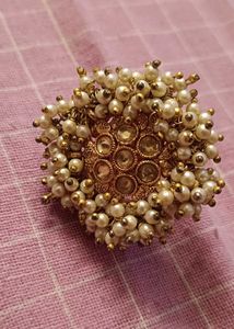 Exquisite Pearl &amp; Kundan Jewellery Set