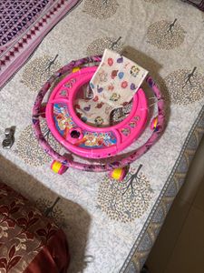 Pink Baby Walker- almost new