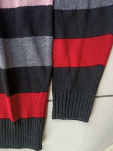 Striped Pullover Sweater