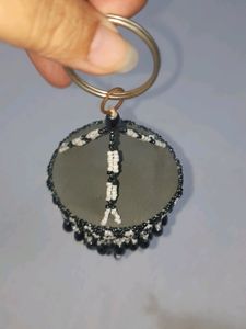 Beaded Bag Charm/Key Chain