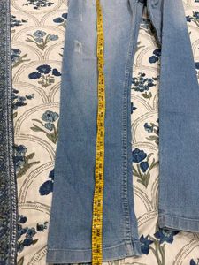 COBB Light Wash Distressed Jeans
