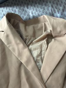 Chic Belted Blazer Dress