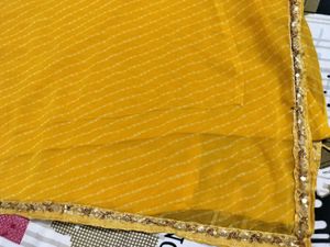 Lehriya Saree with blouse