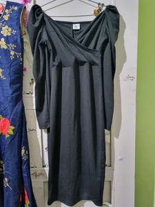 Beautiful Black Fitted Bodycon Dress