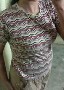 Chevron Print T-Shirt
