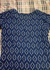 Blue Short Top