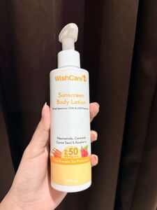 WishCare Sunscreen Body Lotion SPF 50