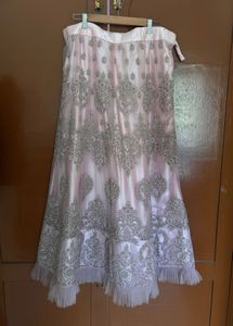 Elegant Pink Embroidered Lehenga Set