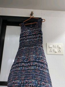 Boho Print Sleeveless Dress