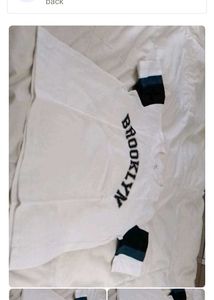 White Brooklyn Graphic T-Shirt