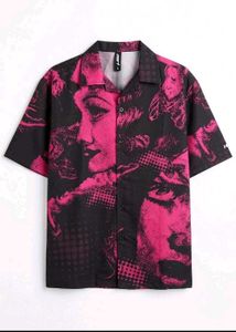 Men's Graphic Print Resort Shirt