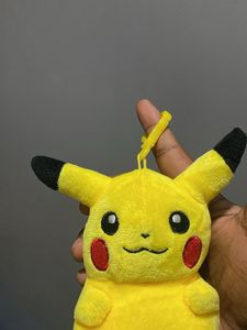 Adorable Pikachu Plush Keychain