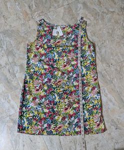 Floral Print Crepe Bodycon Dress