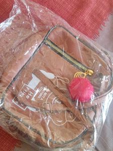 Sling  Bag with Pom Po
