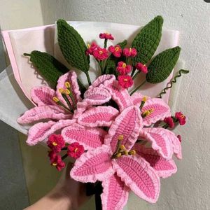Crocheted Lily Bouquet