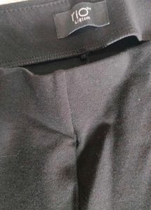 Black High-Waisted formal pant