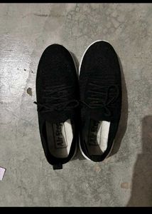 Air Step Black Casual Sneakers