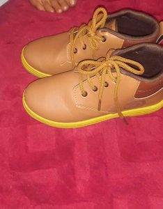 Stylish Boys' Tan Boots