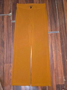 Mustard Yellow Cropped top and pants