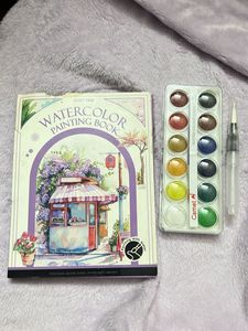 Watercolor Painting Book Set