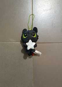 Cute Plush Dragon Keychain