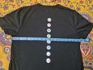 Jack &amp; Jones Classic Black Crew Neck Tee